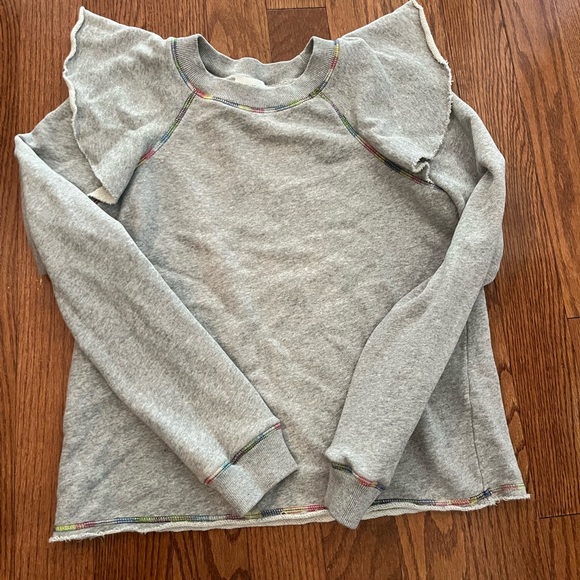 Something Navy Flutter Sweatshirt - Picture 1 of 4